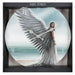 Spirit Guide Angel Wall Clock by Anne Stokes