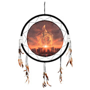 Solstice Dragon Dreamcatcher by Anne Stokes