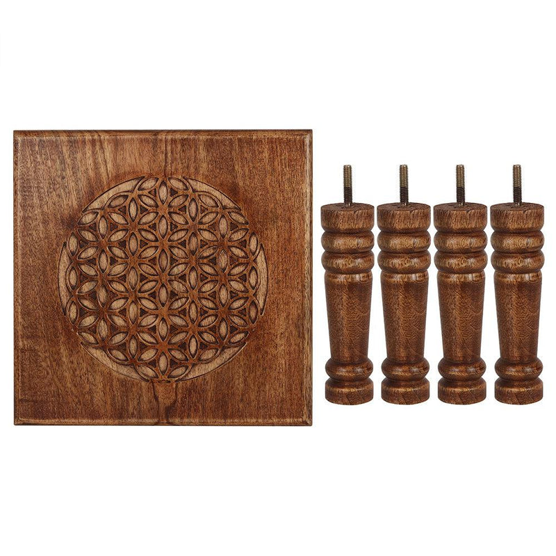 Large Flower of Life Altar Table