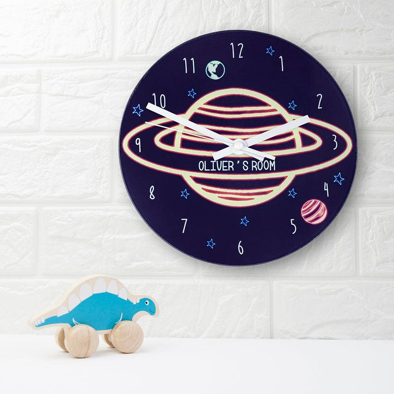 Personalised Space Wall Clock