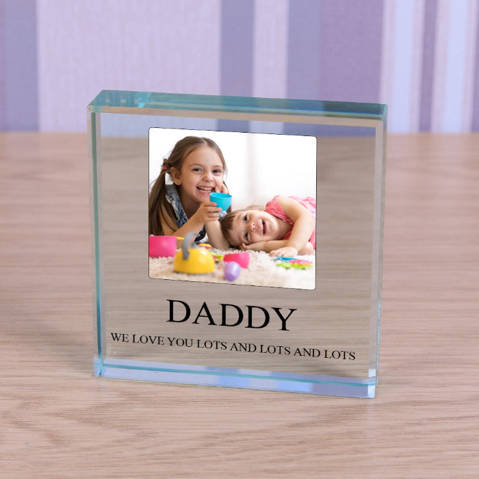 Personalised Photo Gift Plaque - Any Message