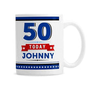 Personalised Birthday Age Male Mug - Myhappymoments.co.uk