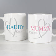 Personalised New Mummy & Daddy Mugs | Mug Set