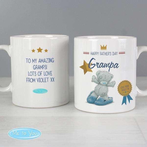 Personalised Me to You Slippers Mug - Myhappymoments.co.uk