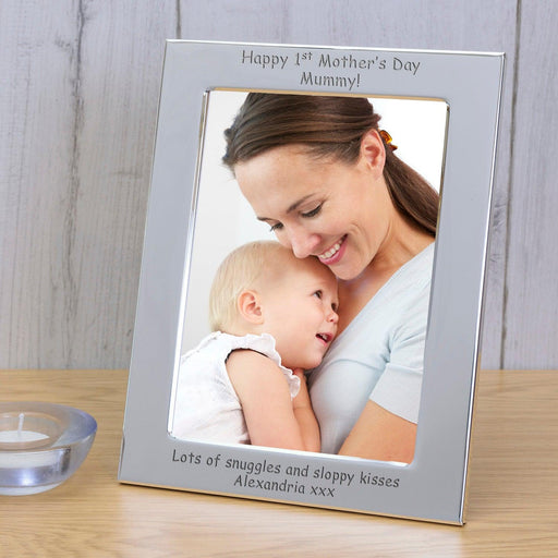Personalised Happy 1st Mother's Day Mummy Photo Frame