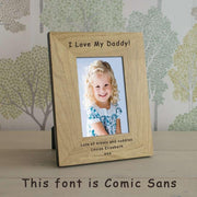 Personalised Bespoke Message Frames 6x4 or 4x6 - Myhappymoments.co.uk