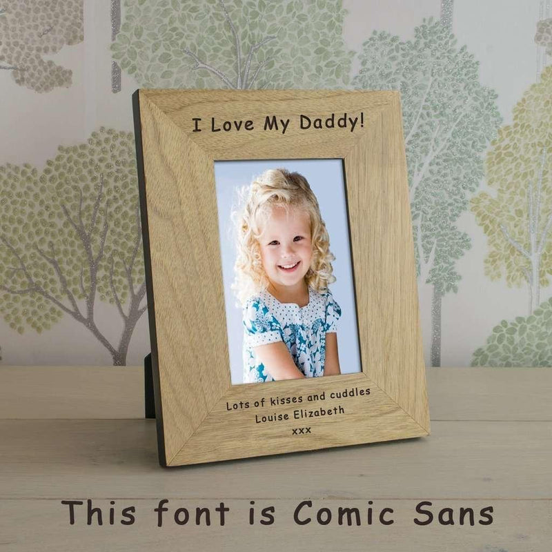 Personalised Bespoke Message Frames 6x4 or 4x6 - Myhappymoments.co.uk
