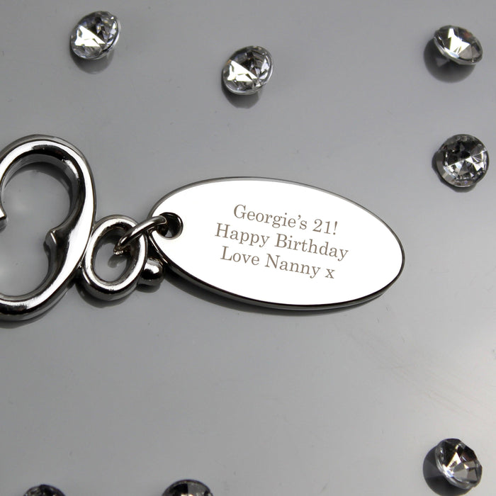 Personalised 21st Birthday Key