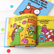 Personalised Flossy and Jim Most Disgusting Picnic Children’s Book - Myhappymoments.co.uk