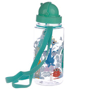 Monster Water Bottle with Flip Straw 450ml - Myhappymoments.co.uk