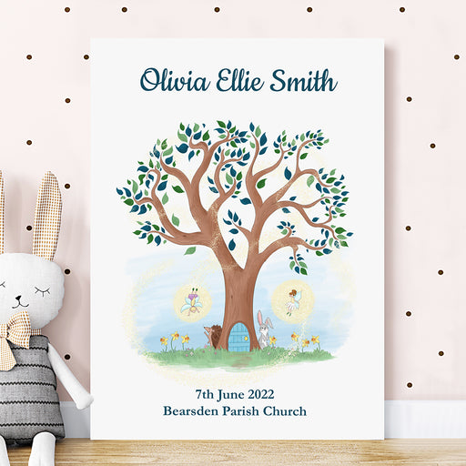 Personalised Fairy Tree Print