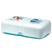 Rectangular Zoo Lunch Box with Elastic Strap