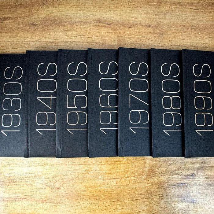 Personalised Hardback Decade Newspaper Book