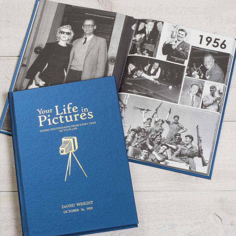 Personalised Your Life In Pictures Book - Myhappymoments.co.uk