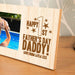 Personalised Happy First Father's Day Photo Frame