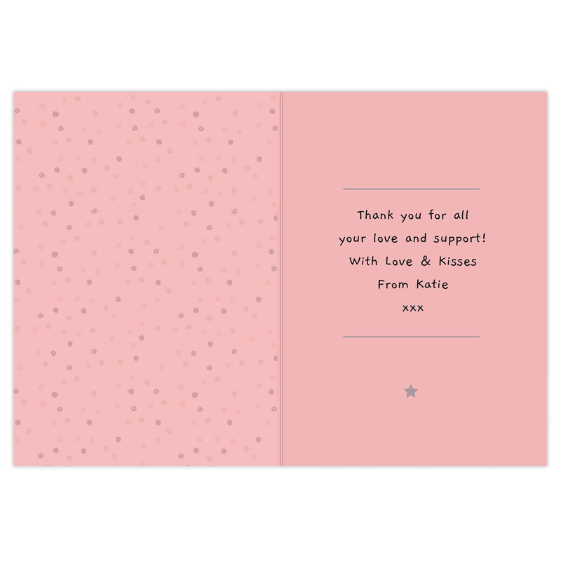 Personalised 'You're Like a Mum to Me' Card