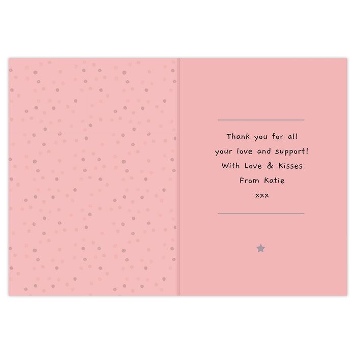 Personalised 'You're Like a Mum to Me' Card