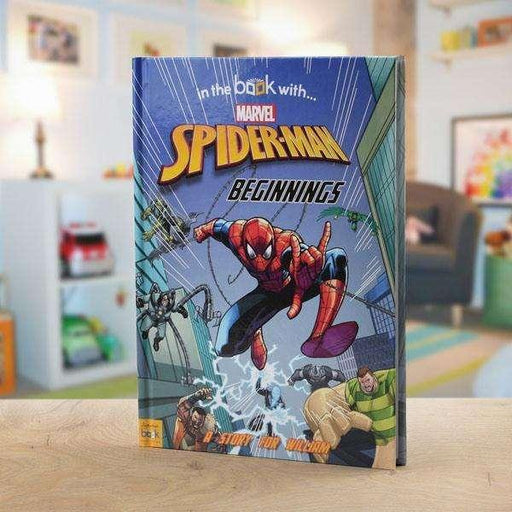 Personalised Marvel Spider-Man Story Book Hardback - Myhappymoments.co.uk