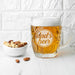 Personalised Name Dimpled Beer Glass