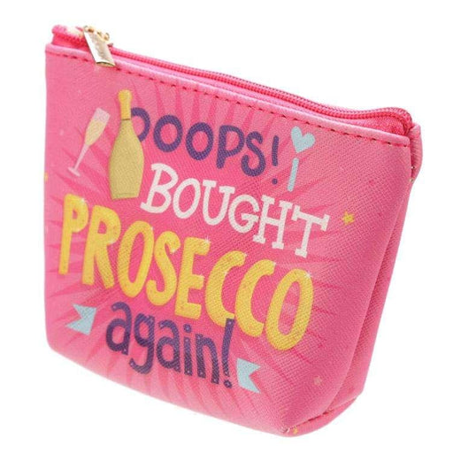 Prosecco Make Up Bag Purse - Myhappymoments.co.uk