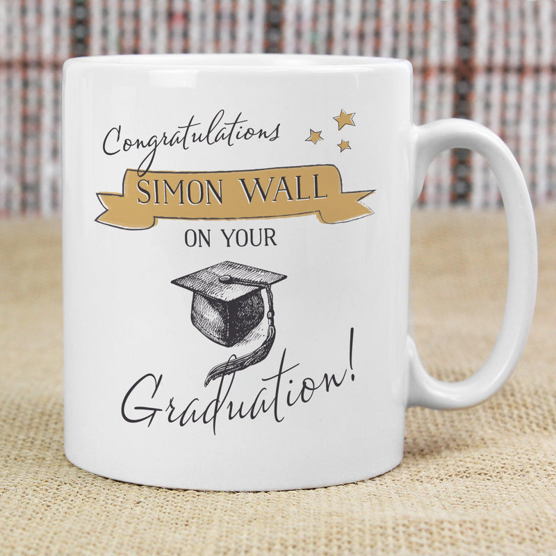 Personalised Graduation Mug - Myhappymoments.co.uk