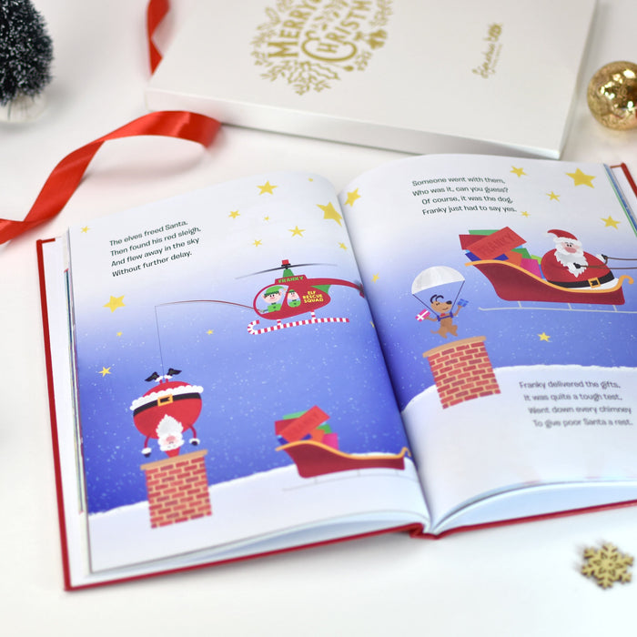 Personalised Christmas Story Collection Book