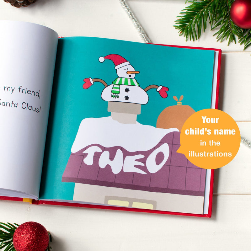 Personalised I’d Rather Be A Snowman Story Book