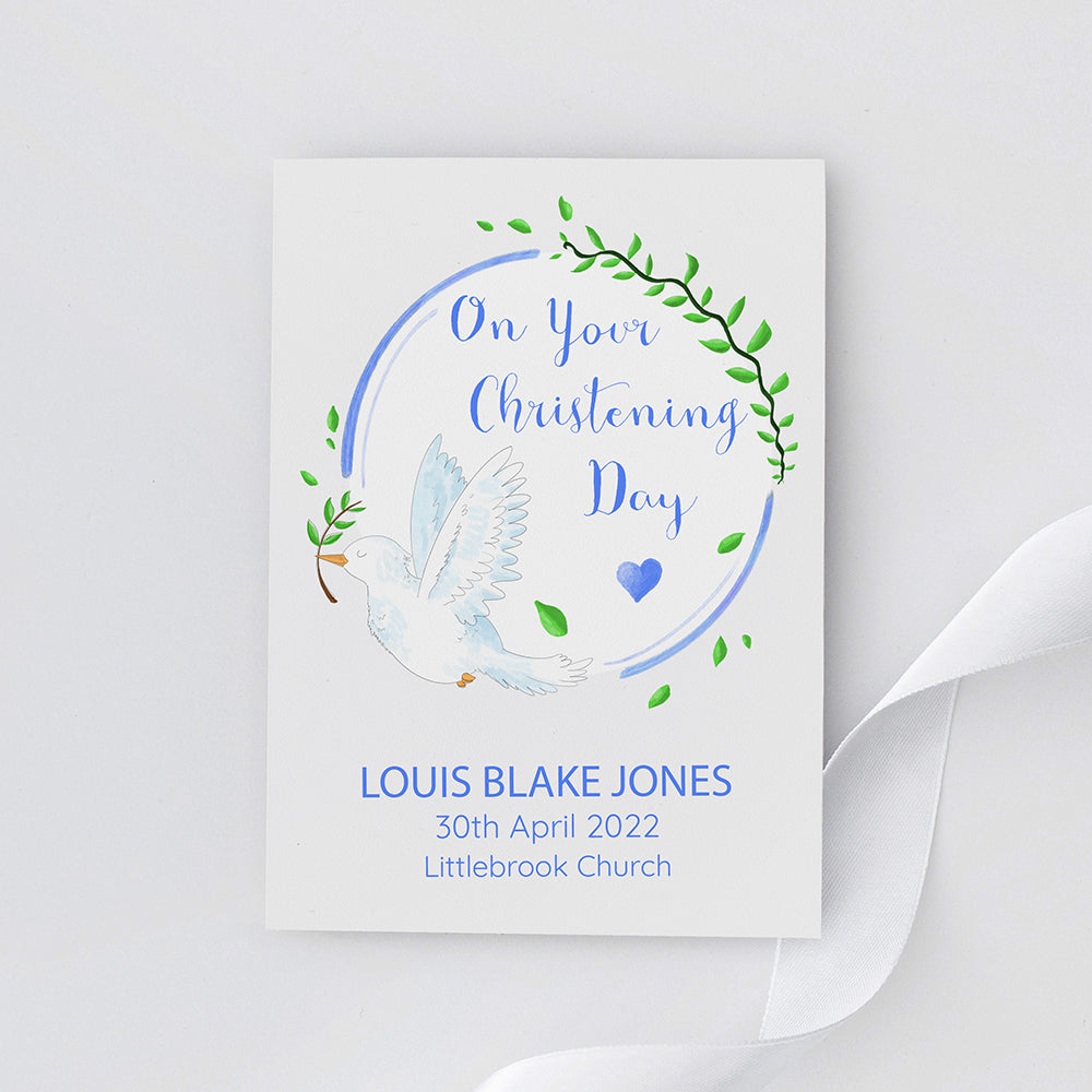 Personalised Christening Prints