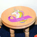 Personalised Unicorn Wooden Stool - Myhappymoments.co.uk
