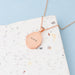 Personalised Oval Photo Locket Necklace - Rose Gold Plated