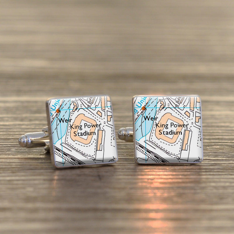Leicester City Cufflinks Football Ground