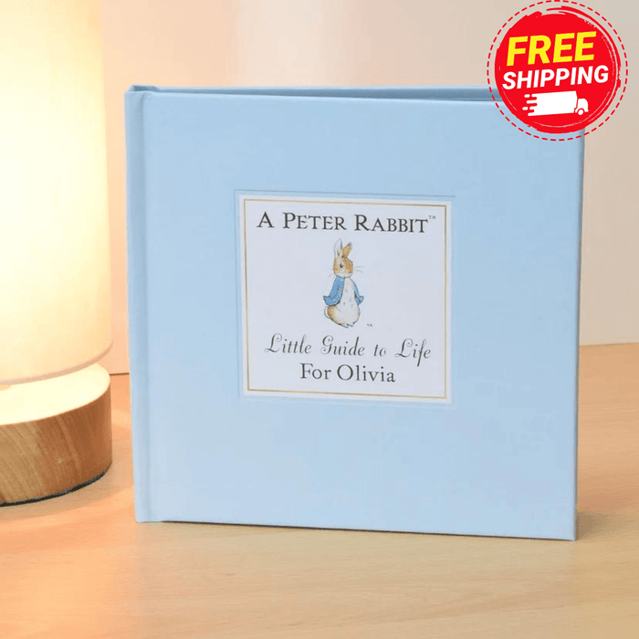 Personalised Peter Rabbit Book - Little Guide To Life