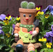 Terracotta Pot Man Planter