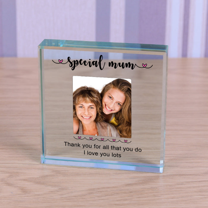 Personalised Special Mum Photo Gift Plaque