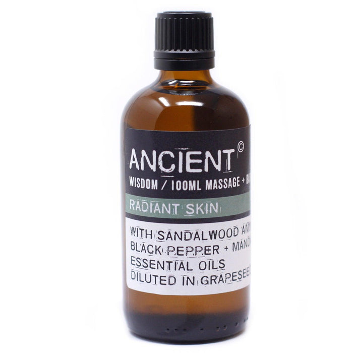 Sandalwood Glow Radiant Skin Massage Oil - 100ml