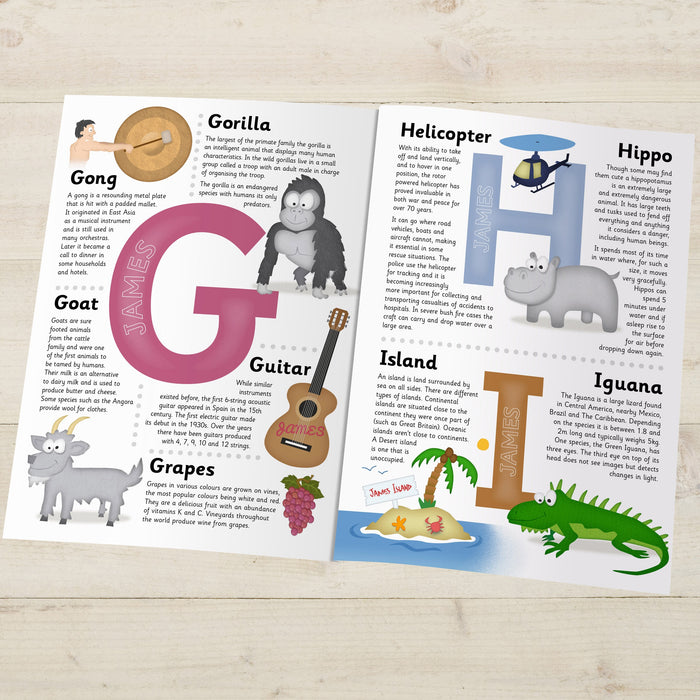 Personalised My Encyclopedia Book - Myhappymoments.co.uk