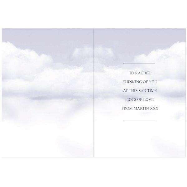 Personalised Guardian Angel Sympathy Card - Myhappymoments.co.uk