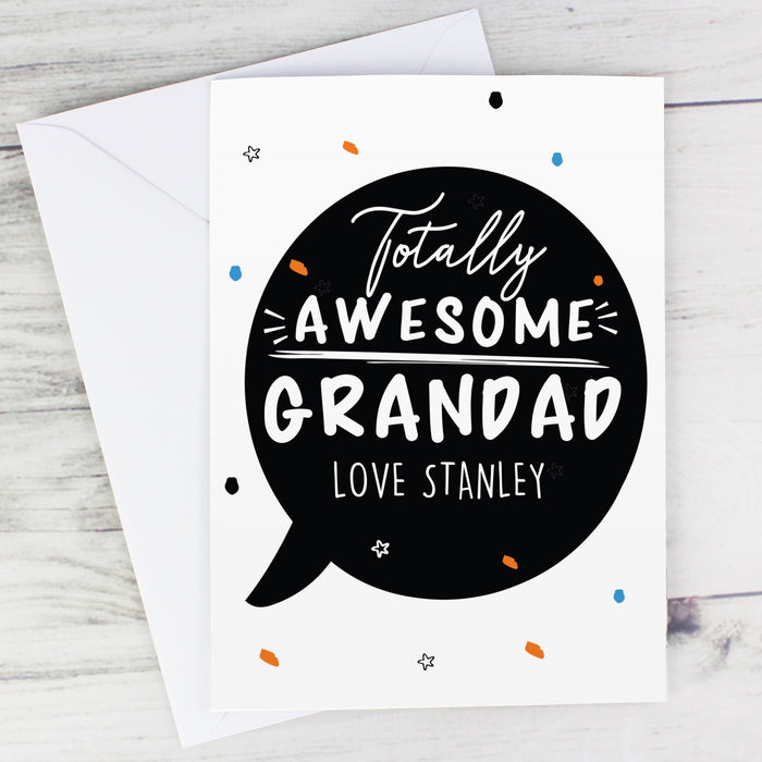 Personalised Totally Awesome Card