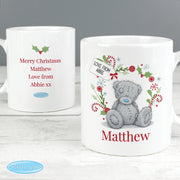 Personalised Me to You Christmas Mug For Nan, Grandma, Mum
