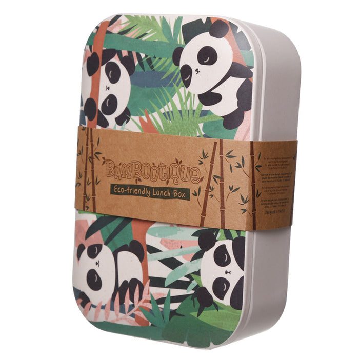 Panda Bamboo Eco Friendly Lunch Box