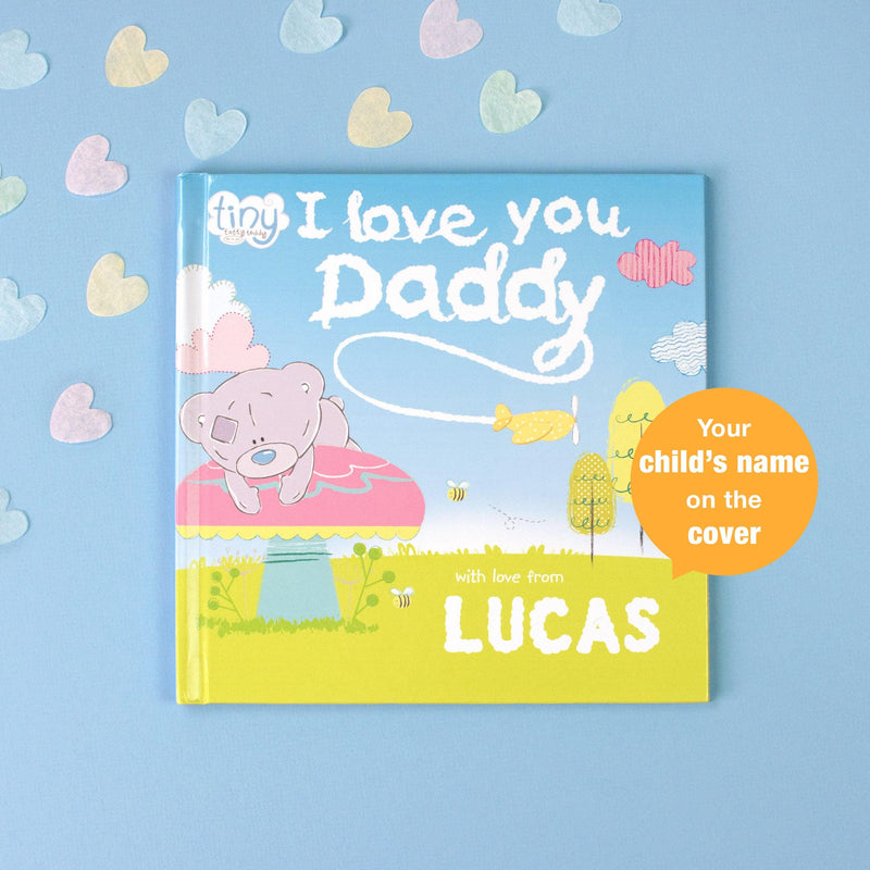 Personalised Tiny Tatty Teddy I Love You Daddy Book