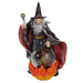 Spirit of the Sorcerer - Fire Dragon Wizard Snow Globe Waterball Figurine