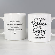 Pesonalised Sit Back & Relax Mug