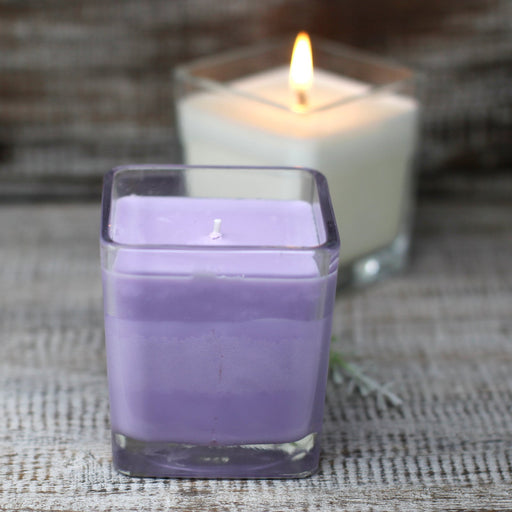 Scented Soy Wax Jar Candle - Lavender & Basil