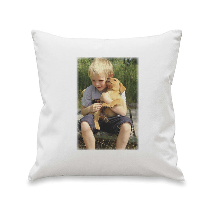 Personalised Photo Cushion Cover - Myhappymoments.co.uk