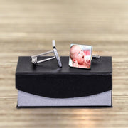 Personalised New Daddy Photo Cufflinks