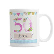 Personalised Birthday Age Female Mug - Myhappymoments.co.uk