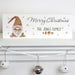 Personalised Scandinavian Christmas Gnome Mantel Wooden Block Sign - Myhappymoments.co.uk