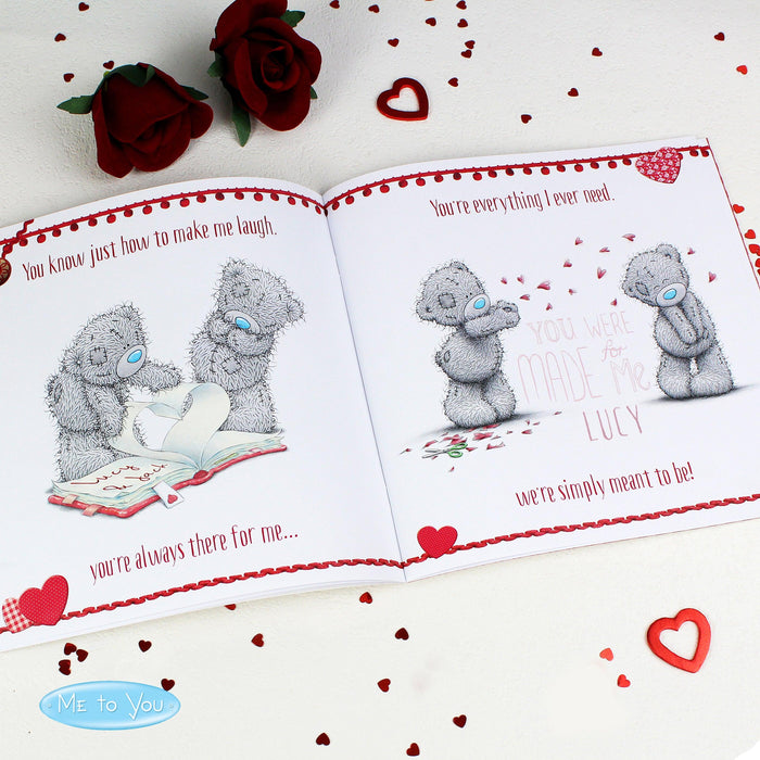 Personalised Me to You The One I Love Poem Book - Myhappymoments.co.uk