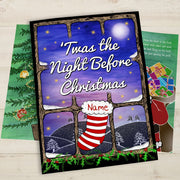 Personalised Twas the Night Before Christmas Book - Myhappymoments.co.uk